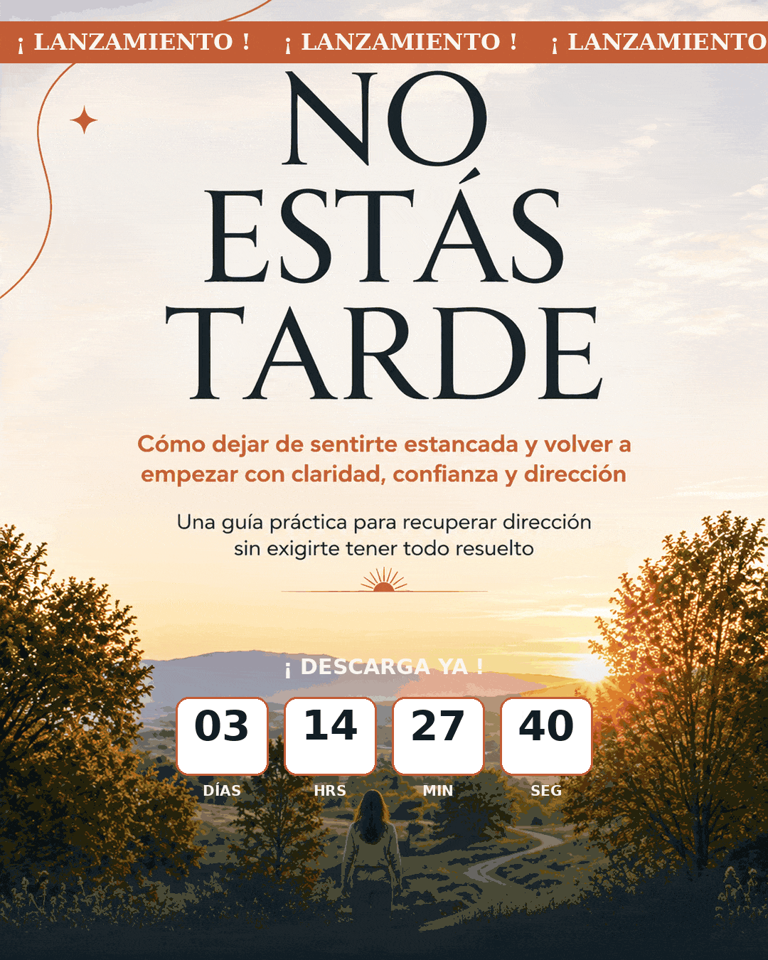 NO ESTAS TARDE + 4 BONUS!!!